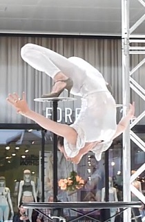 2016 Schlangenfrau Magdalena Stoilova Contortion Show Ruhrpark, Bochunm